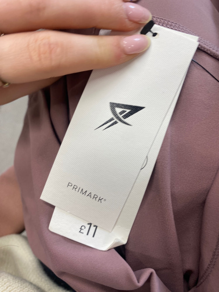 Fabulous Primark Leggings UK M Mauve activewear GC003