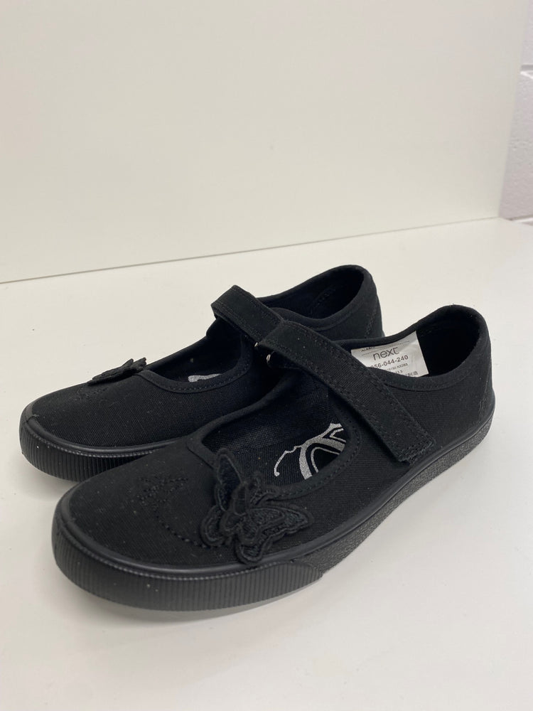 Fabulous Next School shoes UK1.5 Black Mary Jane’s VT002