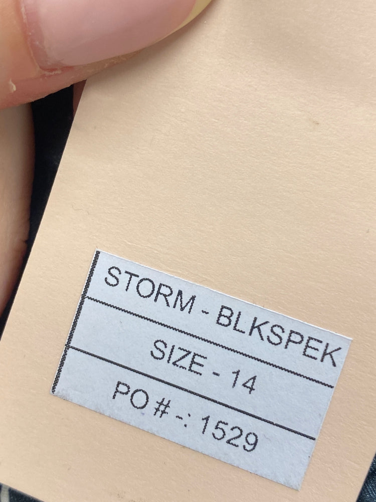 Fabulous Dancing leopard Swimsuit UK14 Black and white ruched AM013