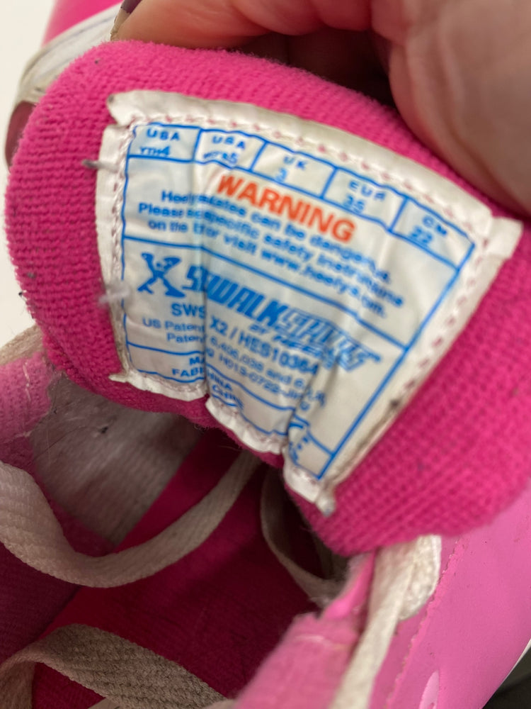 Fabulous Sidewalksports Sidewalksports Heelys UK3 Pinks VT002