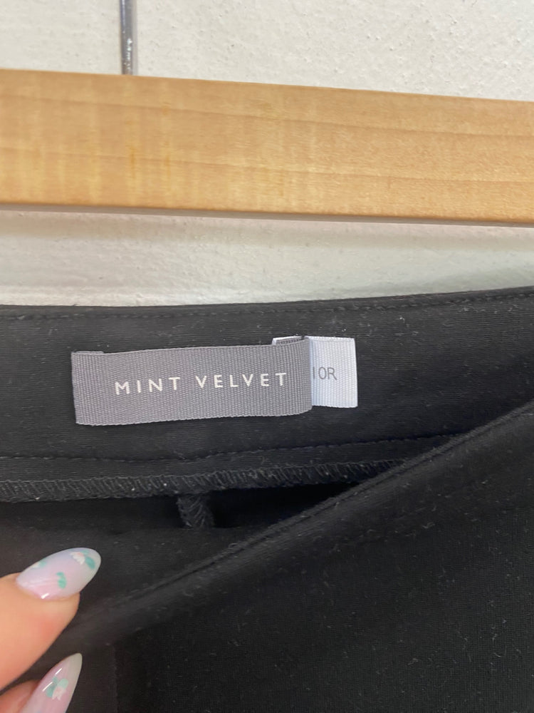 Fabulous Mint Velvet Trousers UK10 Black AM013