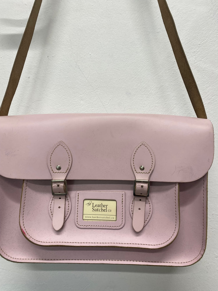 Fabulous The Leather Satchel Co Leather Satchel baby pink prepped vibes GC003