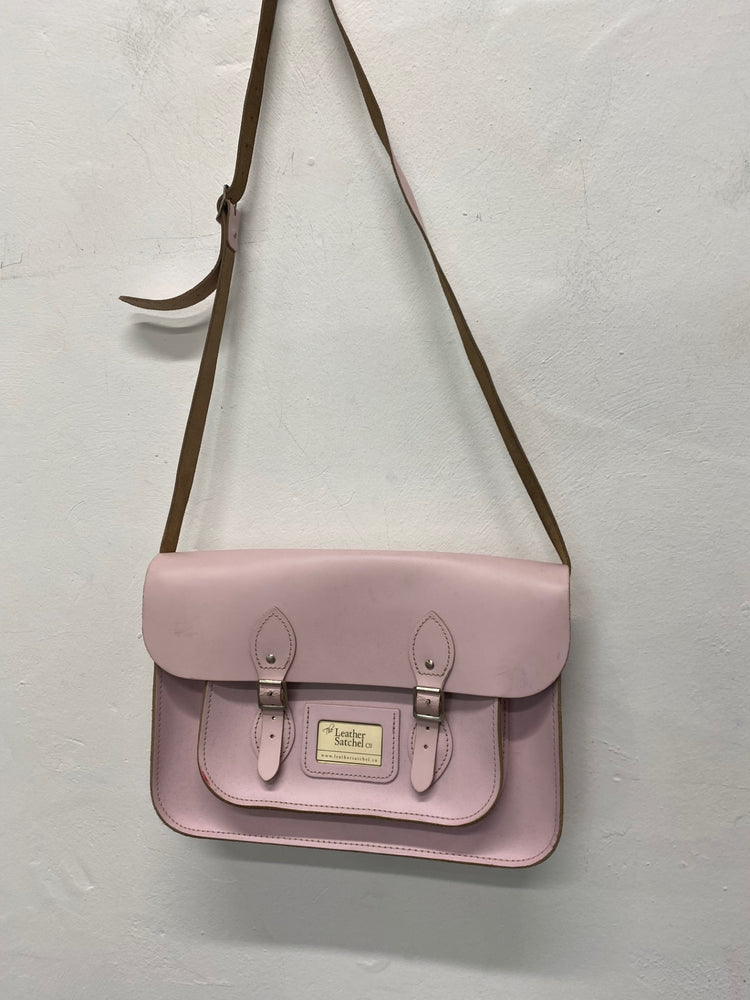 Fabulous The Leather Satchel Co Leather Satchel baby pink prepped vibes GC003