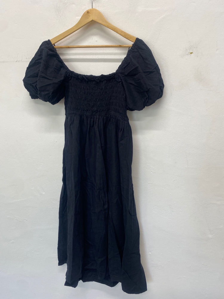 Fabulous New Look Dress UK12 Black maternity summer GC003