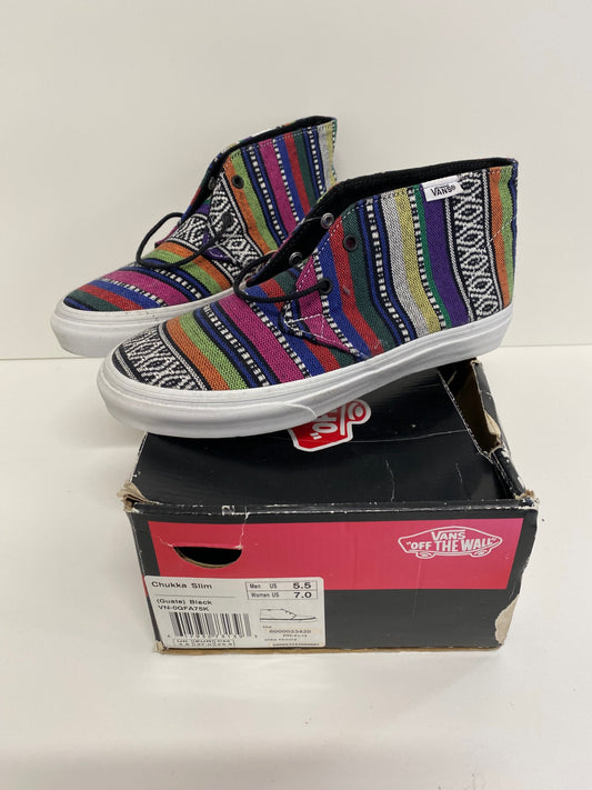 Fabulous Vans chukka Slim Guate Sneakers UK5 Multicolor Aztec GC003