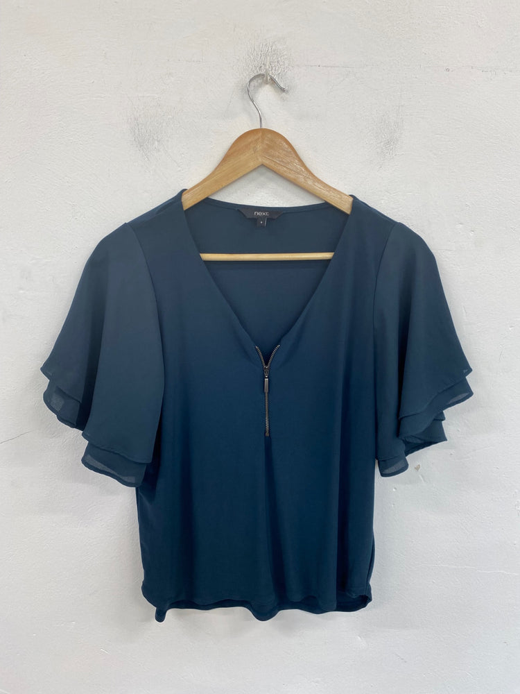 Fabulous Next Blouse UK6 Slate Blue VT002