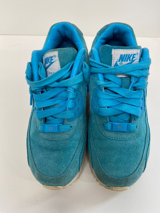 Fabulous Nike Air Max 90 Nike ID turquoise Pink suede UK3 GC003