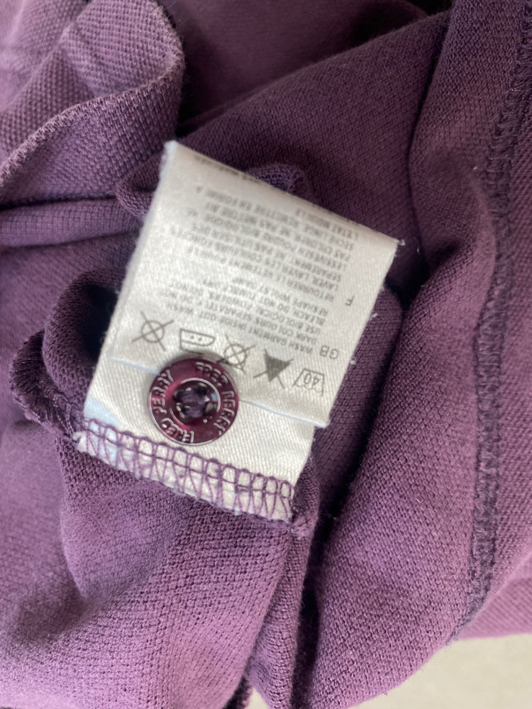 Fabulous Fred Perry Polo Shirt UK S Purple GC003