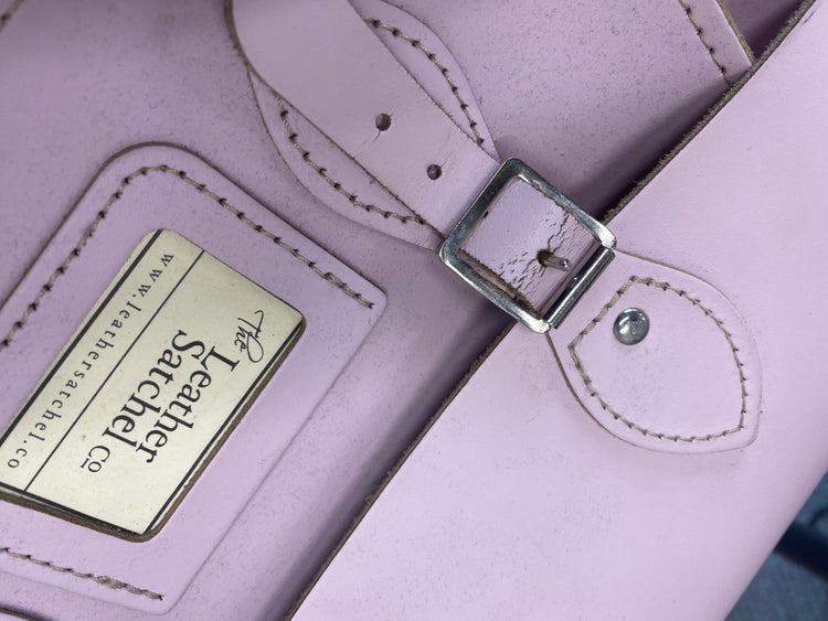 Fabulous The Leather Satchel Co Leather Satchel baby pink prepped vibes GC003