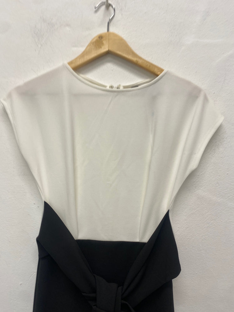 Fabulous Lipsy london Dress UK6 Black and White VT002