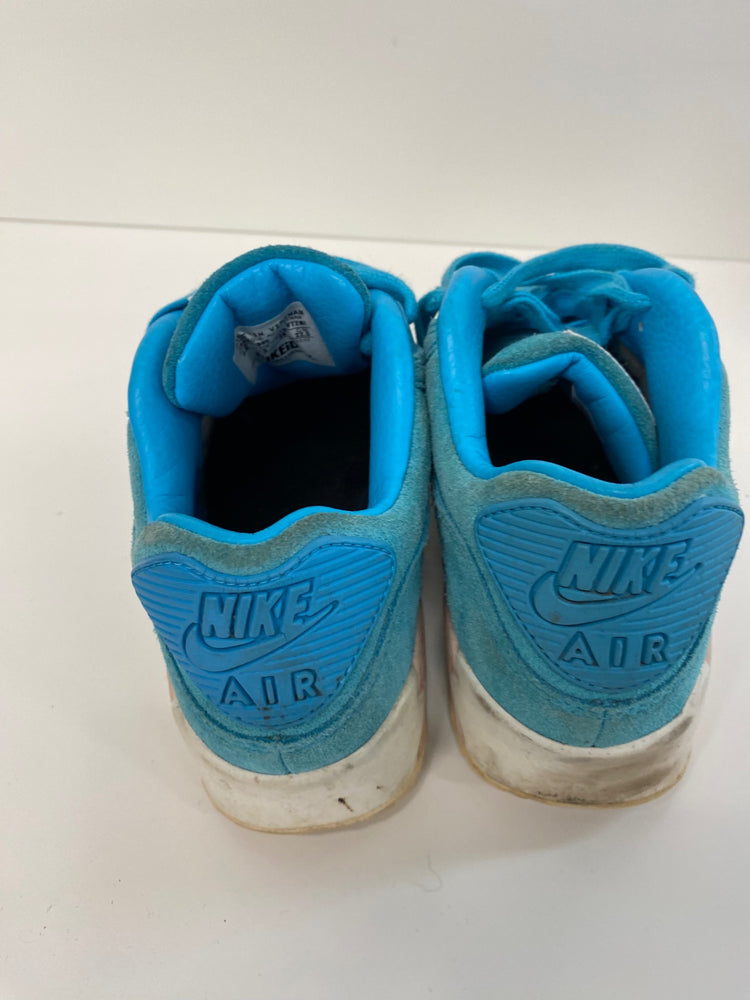 Fabulous Nike Air Max 90 Nike ID turquoise Pink suede UK3 GC003