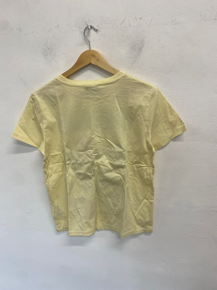 Fabulous H&moschino T-Shirt UK M Yellow Disney GC003