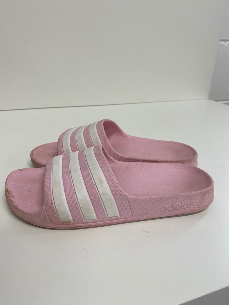 Fabulous Adidas Sliders UK2 Pink & white VT002