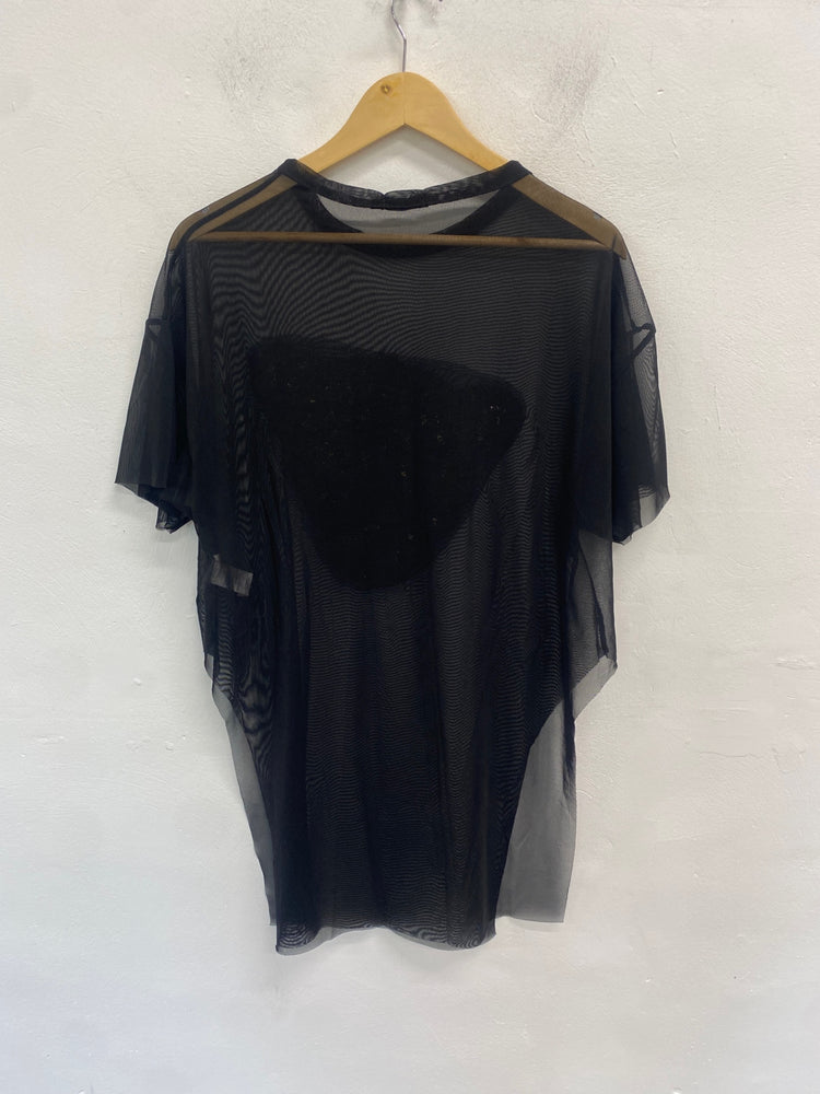 Fabulous boohoo Beach cover UK M Black and gold GC003