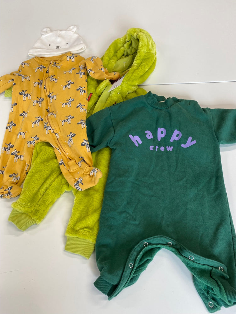 Gorgeous Jojo Bebe Maman Baby Bundle Age 3-6 months Yellows & greens #6 AM013
