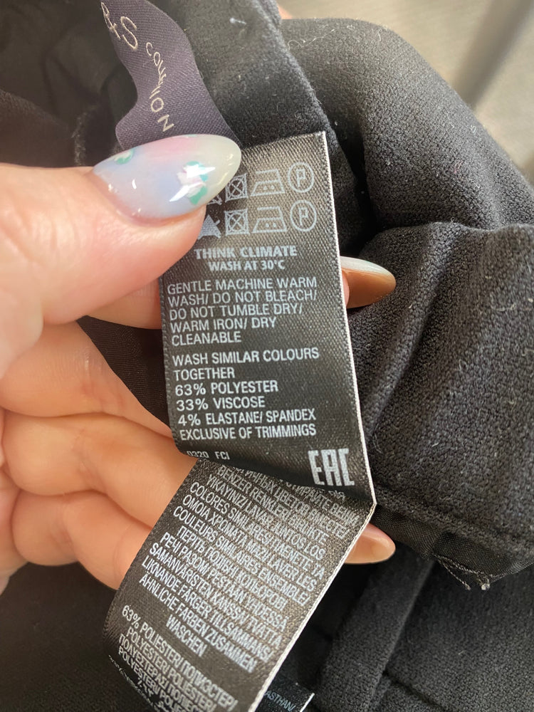 Fabulous Marks & Spencers Trousers UK10 Black AM013