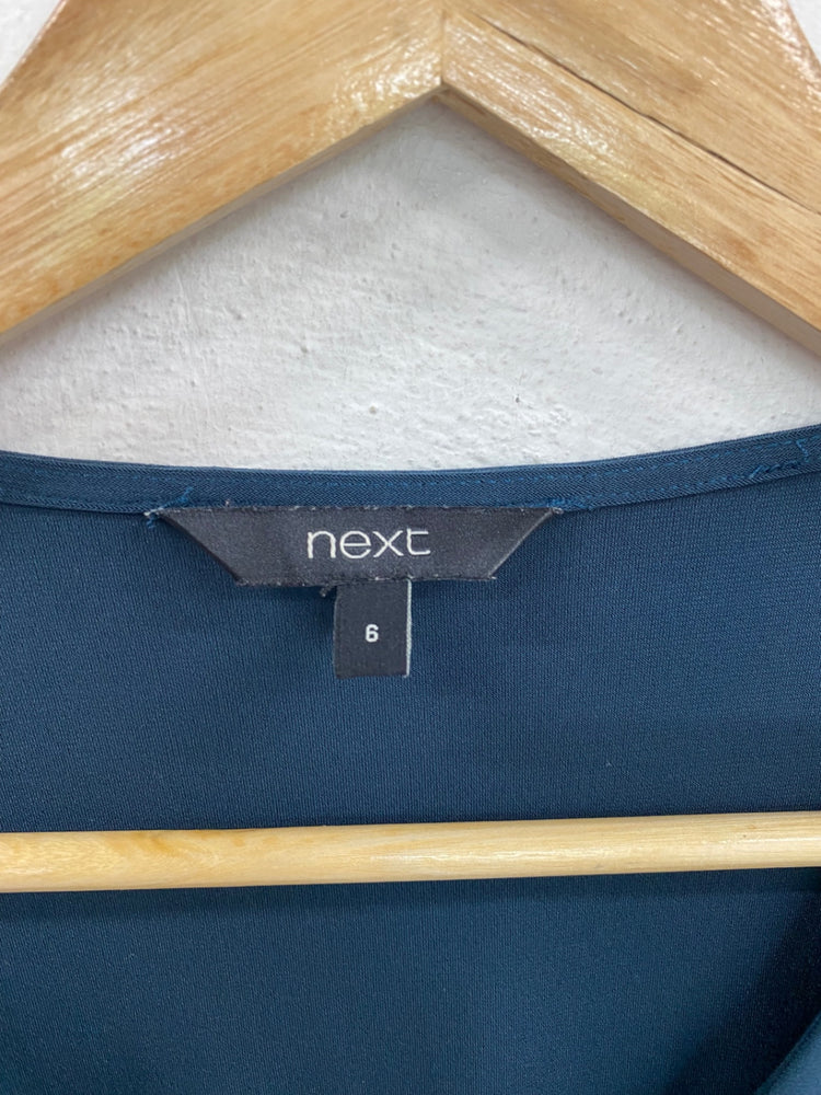 Fabulous Next Blouse UK6 Slate Blue VT002