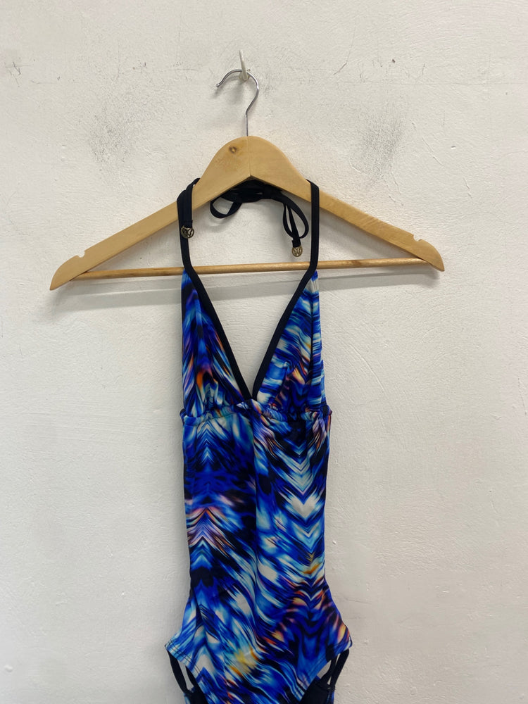 Fabulous Butterfly by Matthew Williamson Swimsuit UK10 Blue AM013