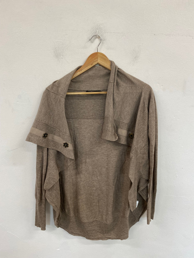 Fabulous All Saints Cardigan UK6 Beige VT002