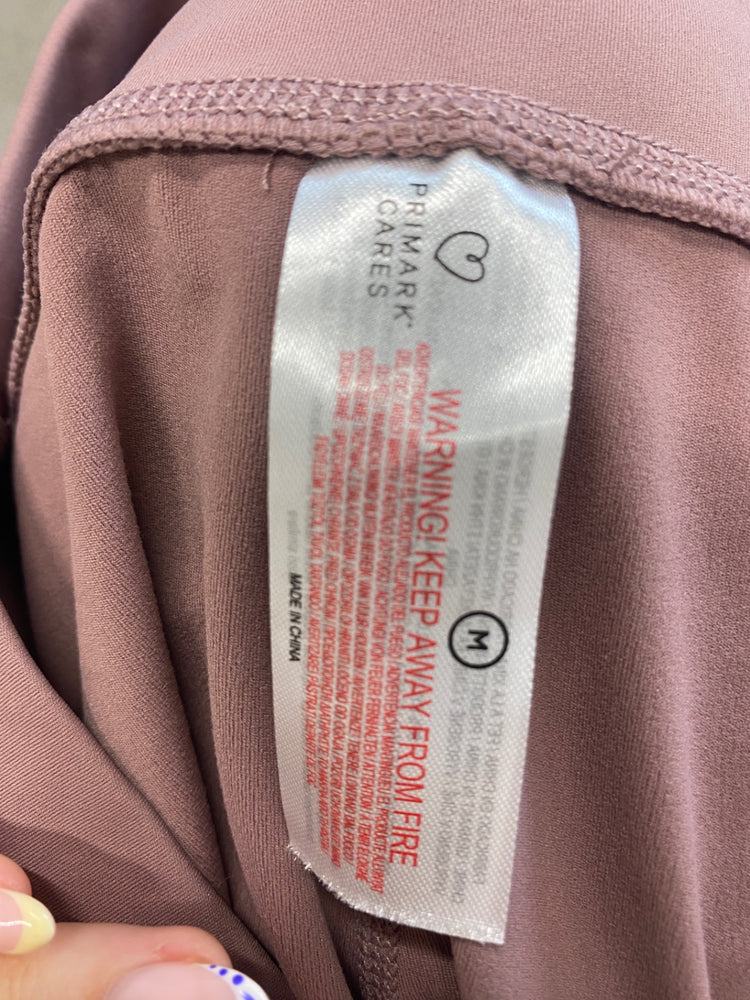 Fabulous Primark Leggings UK M Mauve activewear GC003