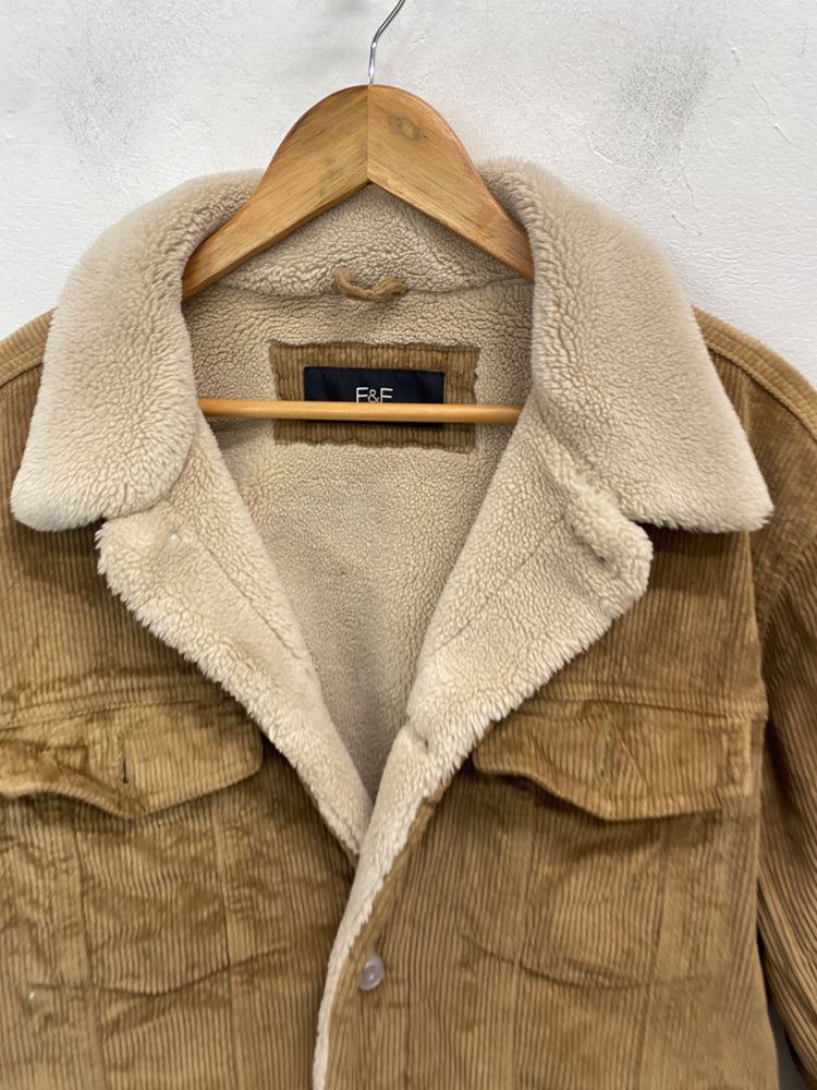 Gorgeous F&F Jacket UK M Beige casual DF002