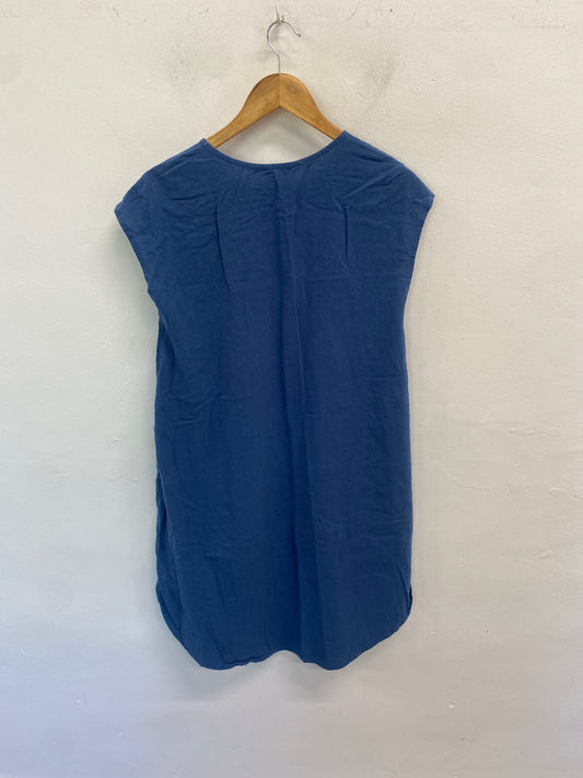 Gorgeous Zanzea Dress UK M Blue oversized MM005