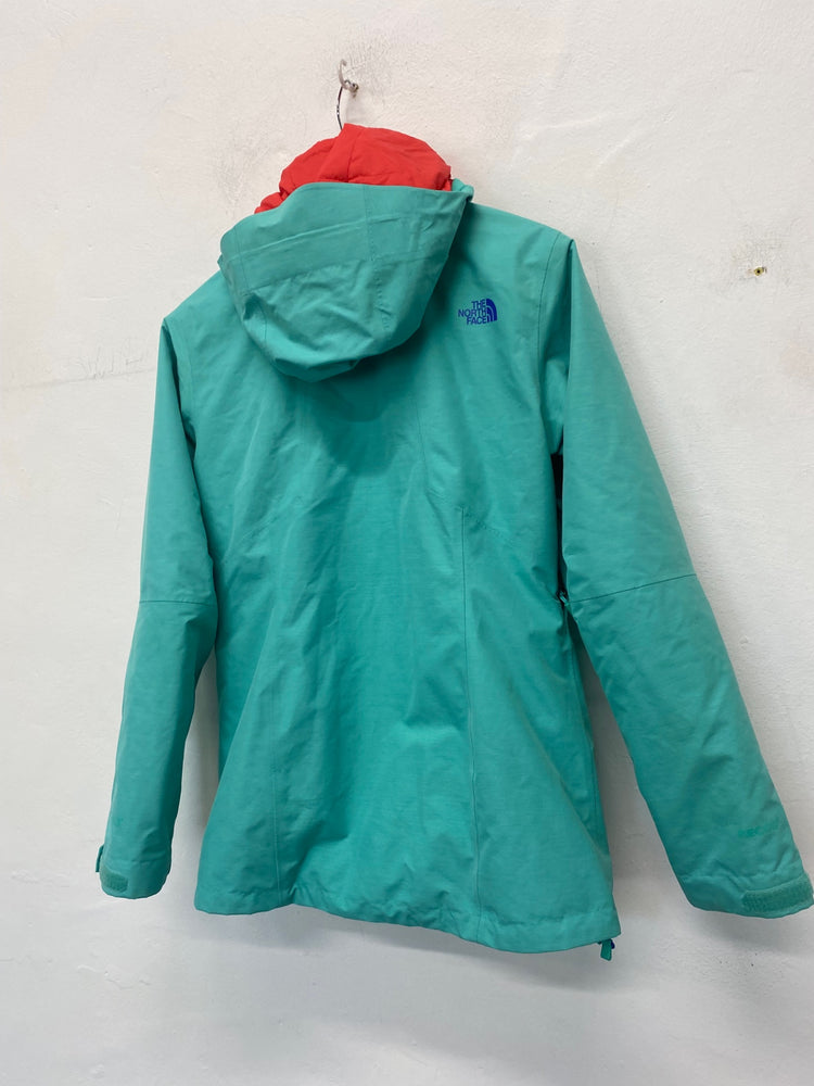Gorgeous The North Face Ski Jacket UK S Turquoise Snow skirt AO001