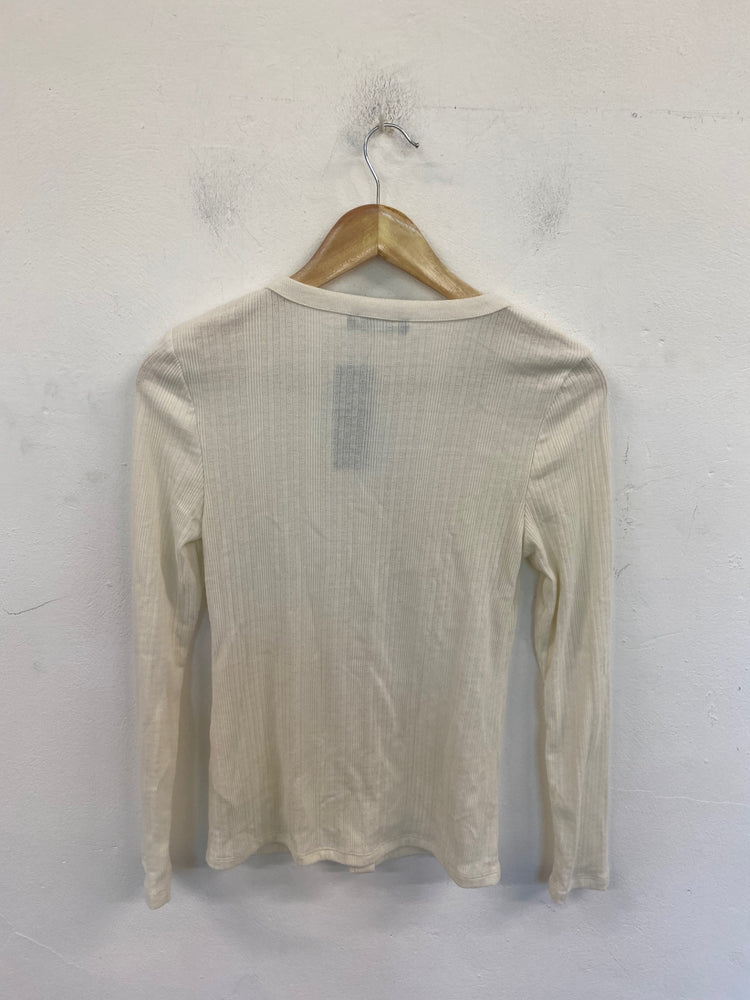 Gorgeous Marks & Spencers Cardigan UK8 Cream FH004