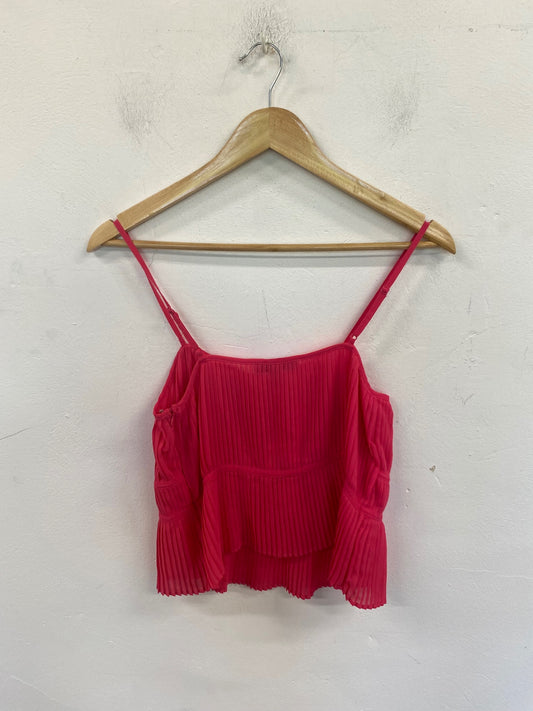 Gorgeous Marks & Spencers Crop Top UK10 Pink FH004