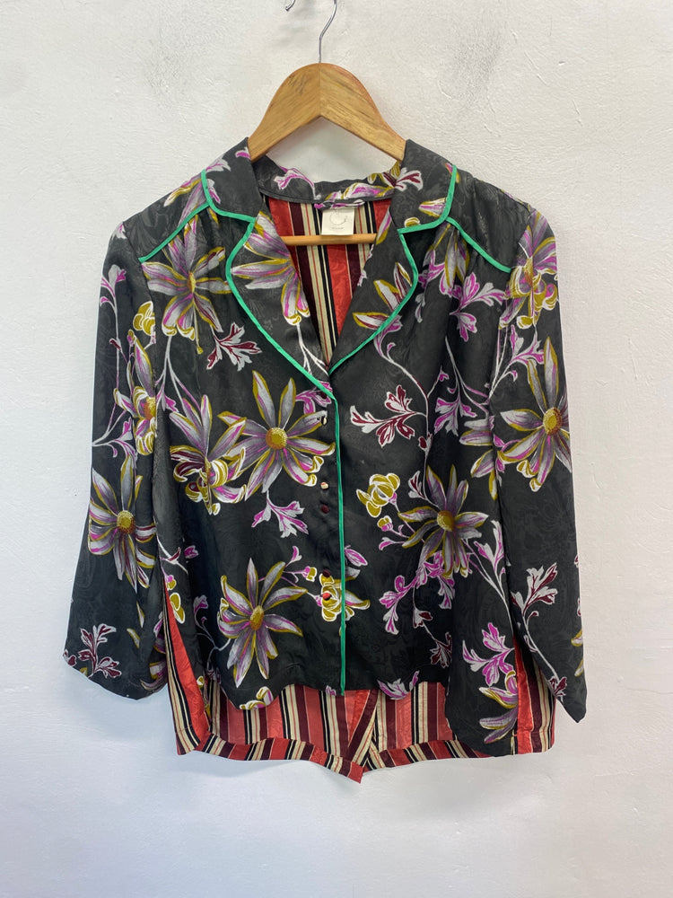 Gorgeous E by Elouise Kimono UK M botanical SS002