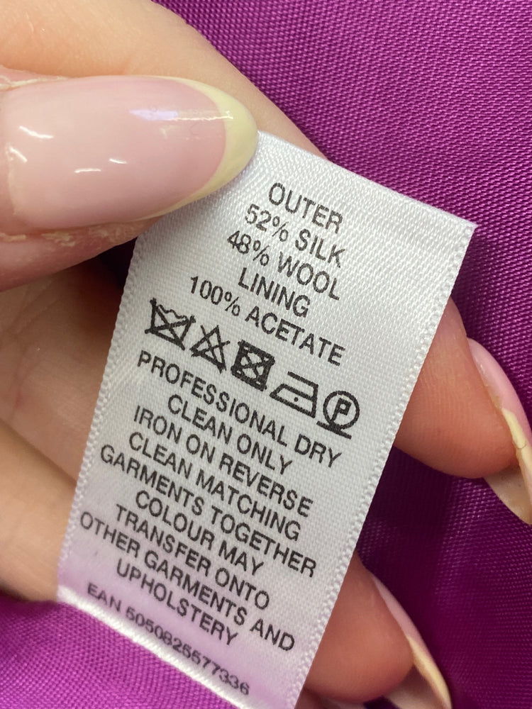 Gorgeous Alexon Bolero UK14 Purple wedding season NR002