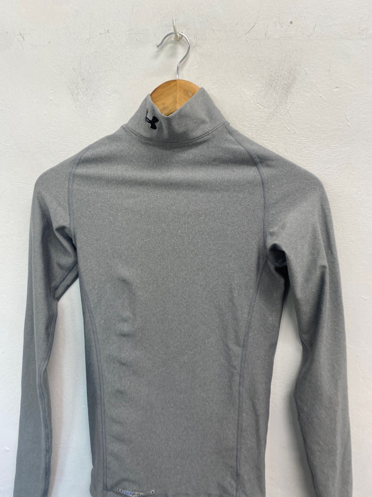 Fabulous Under Armour Long sleeve top UK S Grey FH004