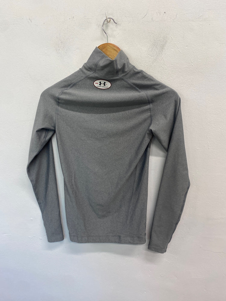Fabulous Under Armour Long sleeve top UK S Grey FH004