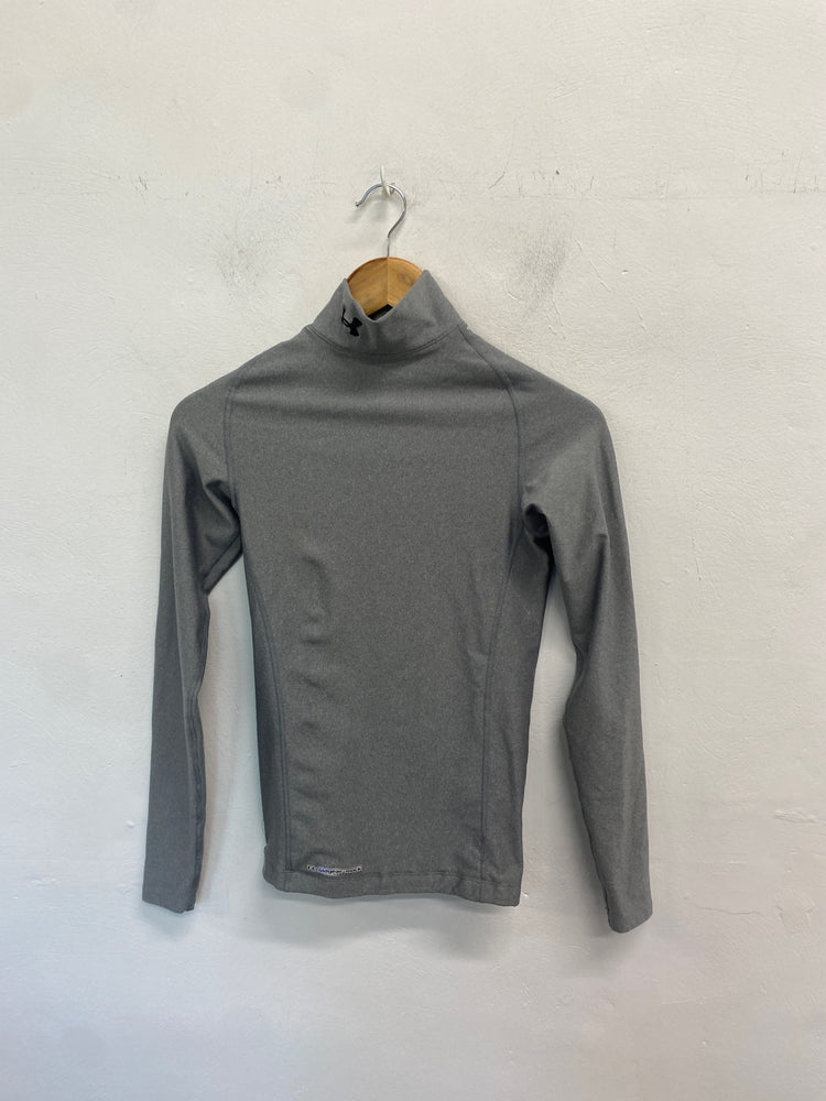 Fabulous Under Armour Long sleeve top UK S Grey FH004