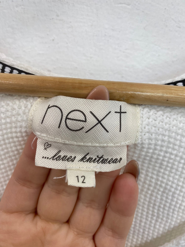 Gorgeous Next Jumper UK12 Cream FH004