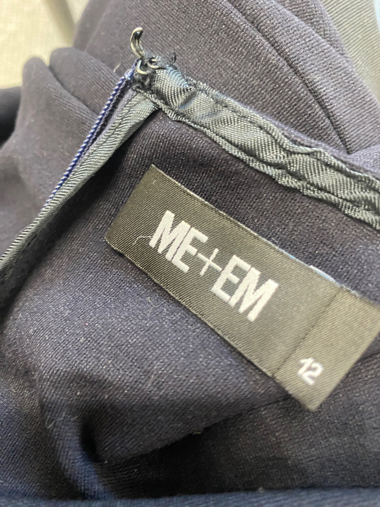 Gorgeous ME+EM Dress UK12 Navy Blue AO001