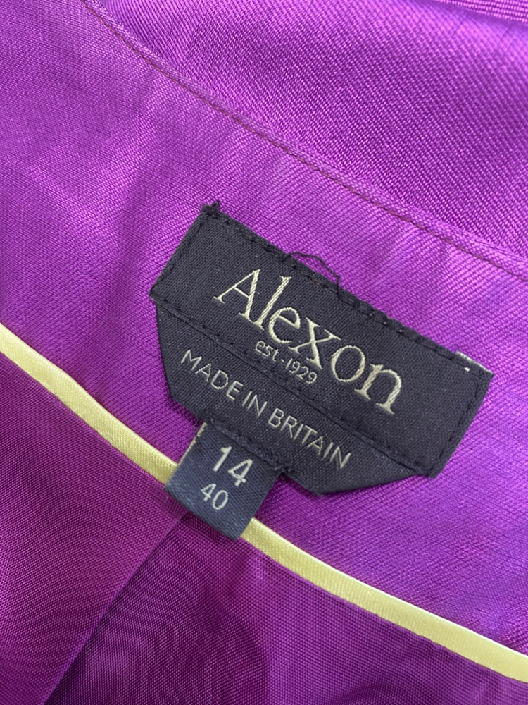 Gorgeous Alexon Bolero UK14 Purple wedding season NR002