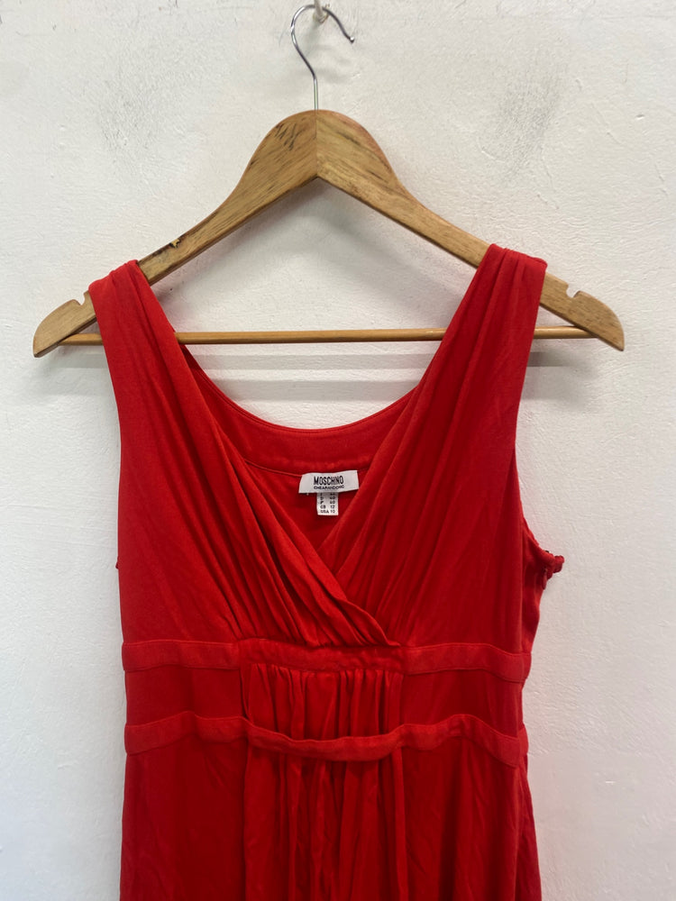 Gorgeous Moschino Dress UK12 Red formal LH002