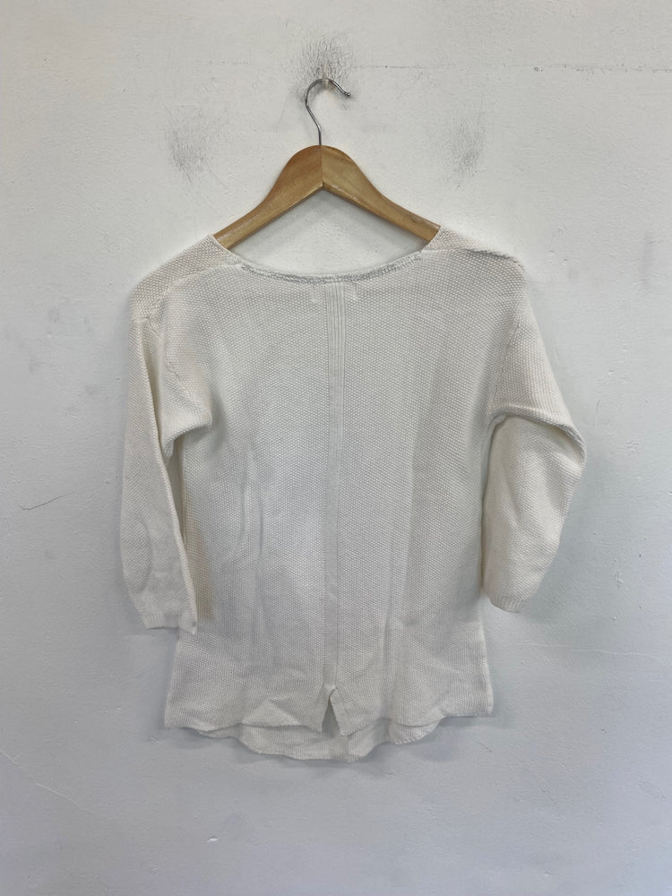 Gorgeous Next Jumper UK12 Cream FH004