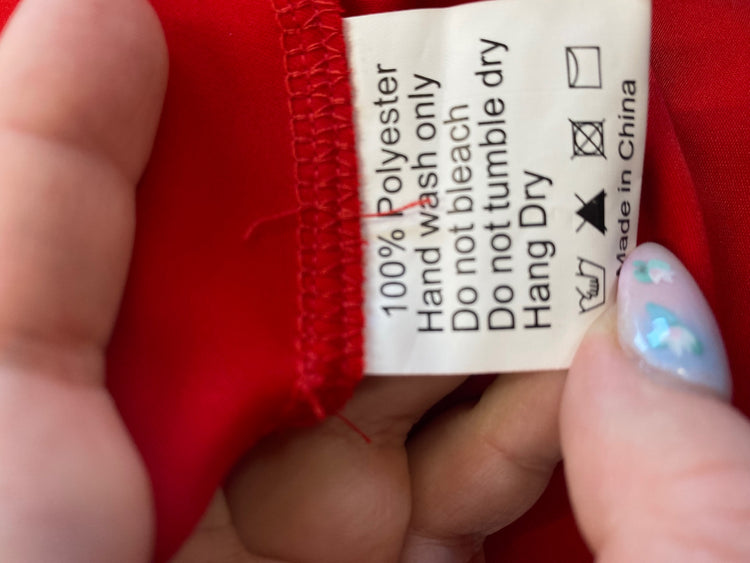 Gorgeous YAURA Evening Dress UK16 Red NR002