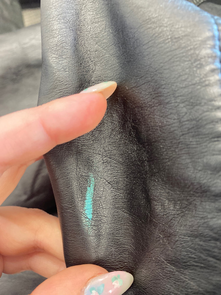 Gorgeous Marks & Spencers Biker Jacket 11-12yrs Black FH004