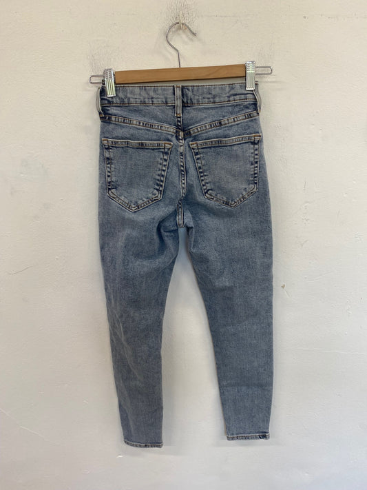 Gorgeous Topshop Jeans W24" Light Blue FH004