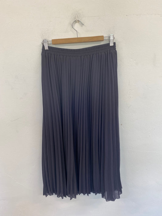 Gorgeous Marks & Spencers Maxi Skirt UK10 Slate Blue FH004