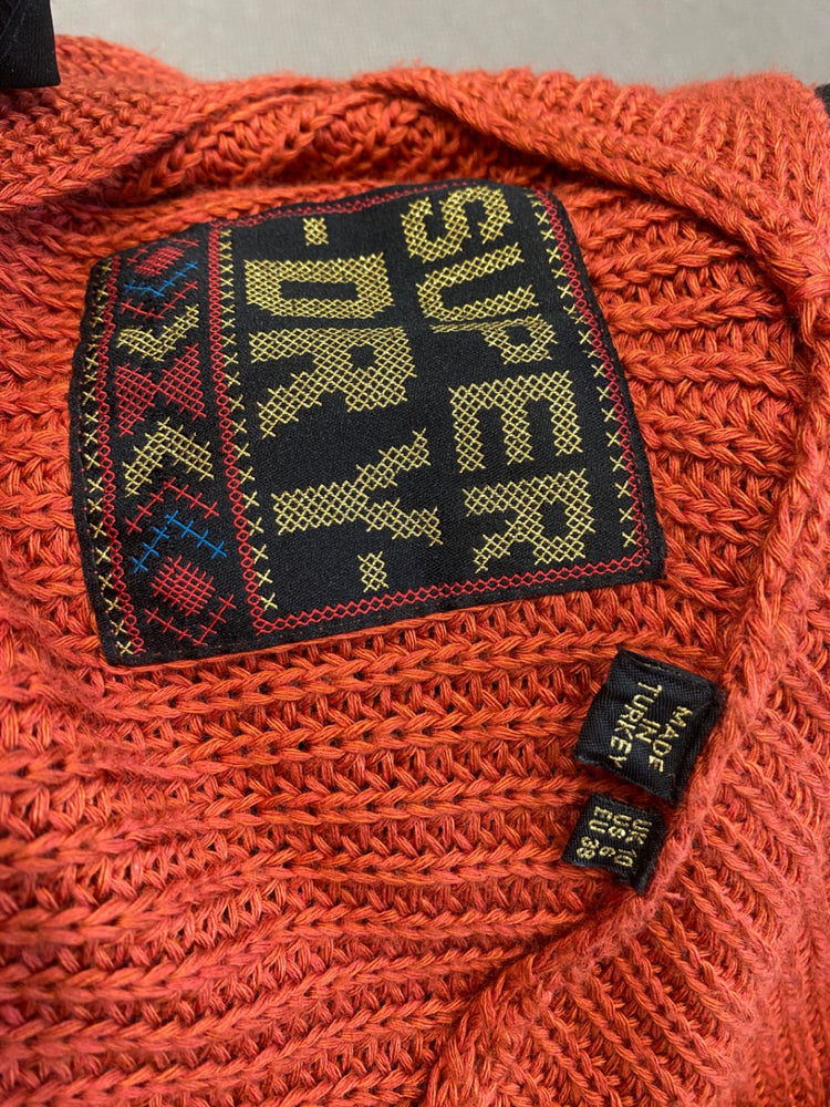 Gorgeous Superdry Knitted jumper UK10 Orange FH004