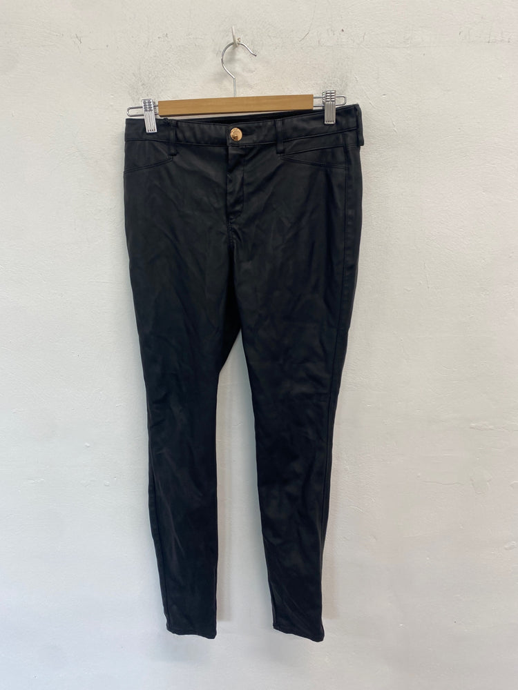 Gorgeous River Island Skinny trousers UK10 Black SL002