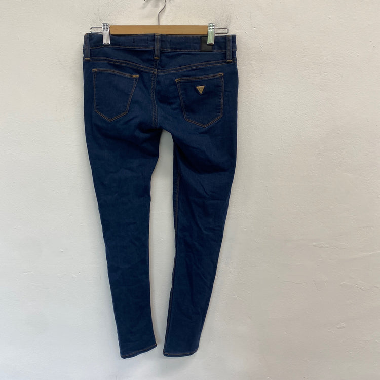 Gorgeous Guess Jeans UK6 Dark blue skinny ultra low SL002