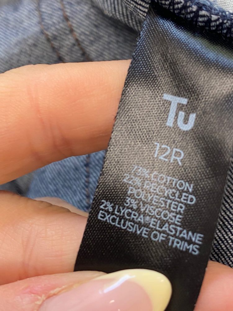 Gorgeous TU Jeans UK14 Dark blue casual NR002