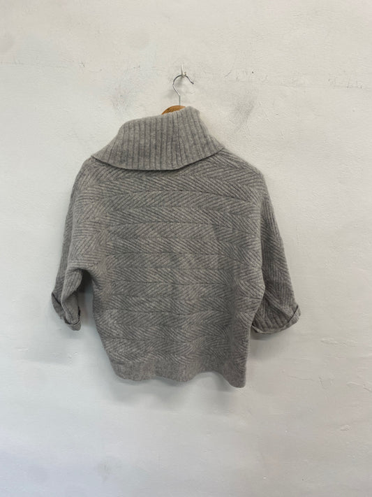 Gorgeous FARHI by Nicole Farhi Sweater UK XL Grey NR002