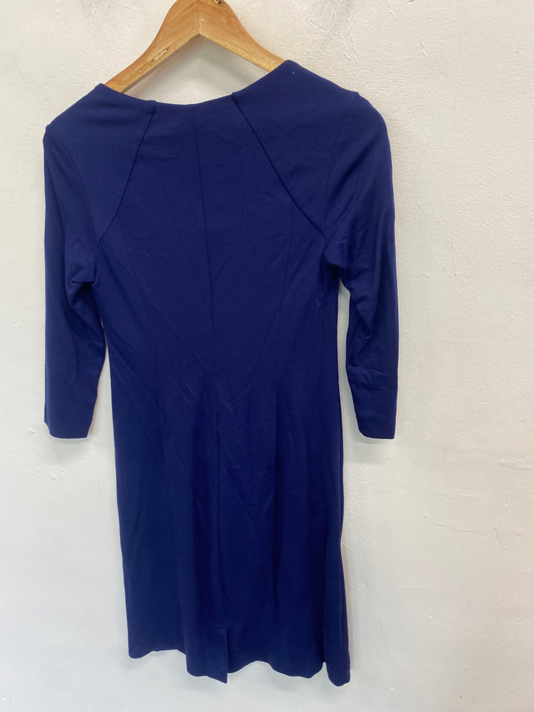 Gorgeous Seraphine Dress UK8 Blue maternity casual SL002