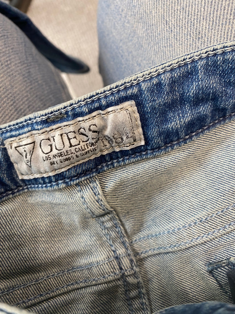 Gorgeous Guess Embellished Jeans W29" Blue embellished studs NR002